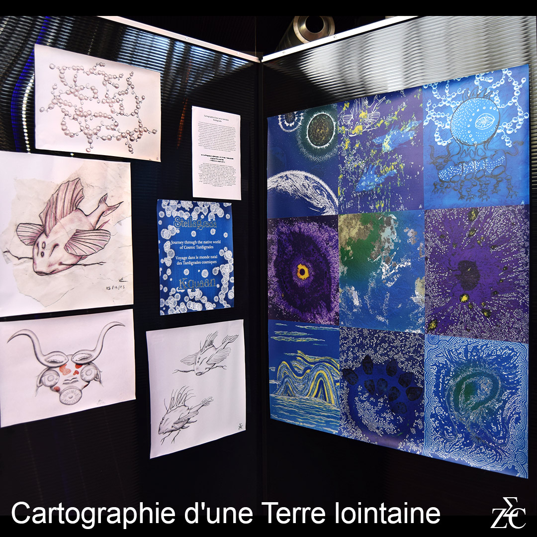 Cartographie, tirages par Zandrine C