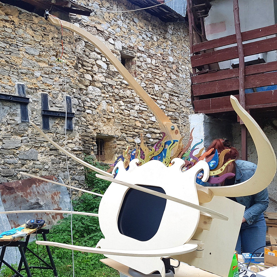 Prototype en création à La Crivella par Zandrine C