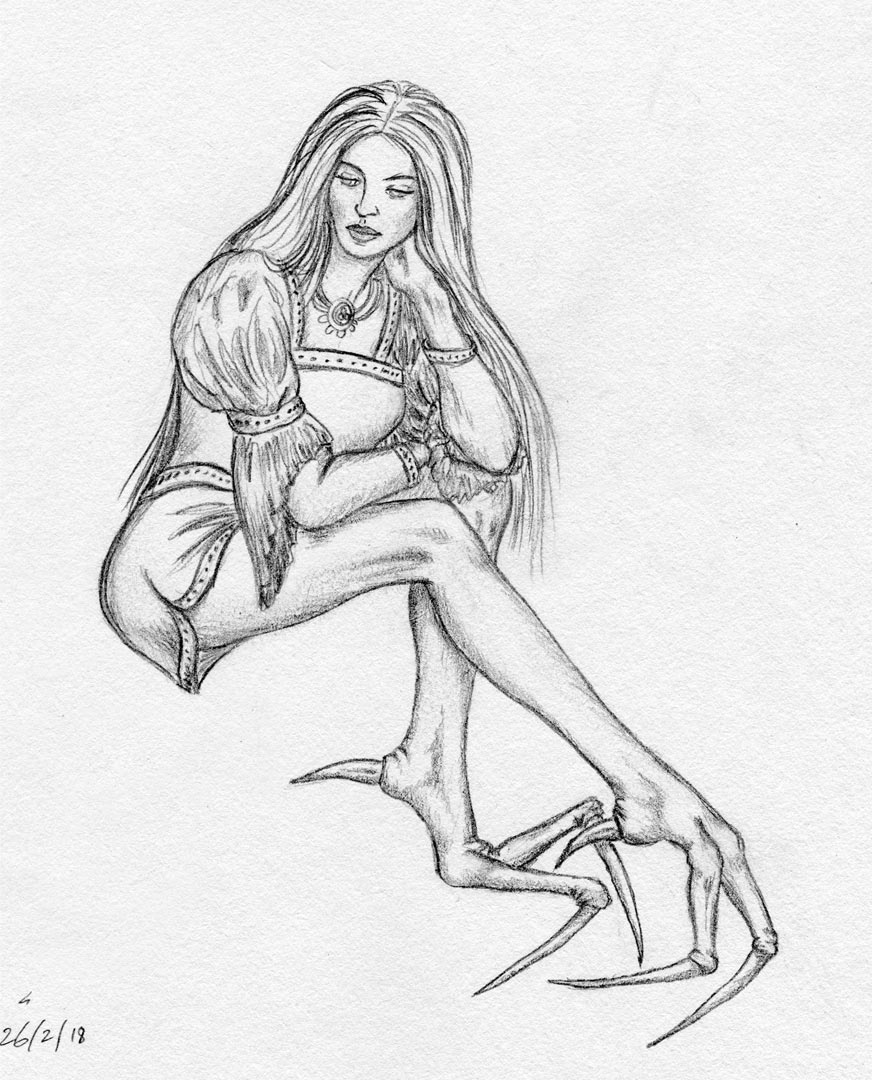 Hybride aux pieds légers par Zandrine C