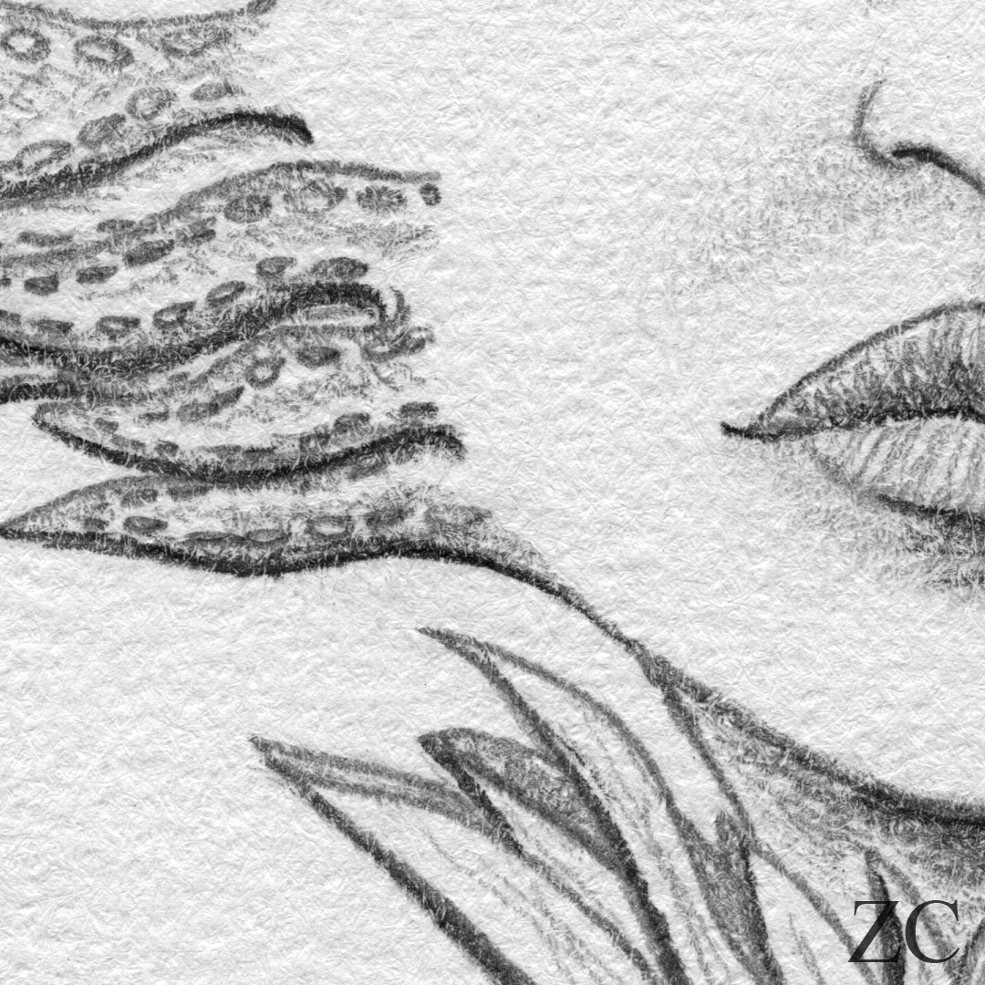 Djinn, détail par Zandrine C